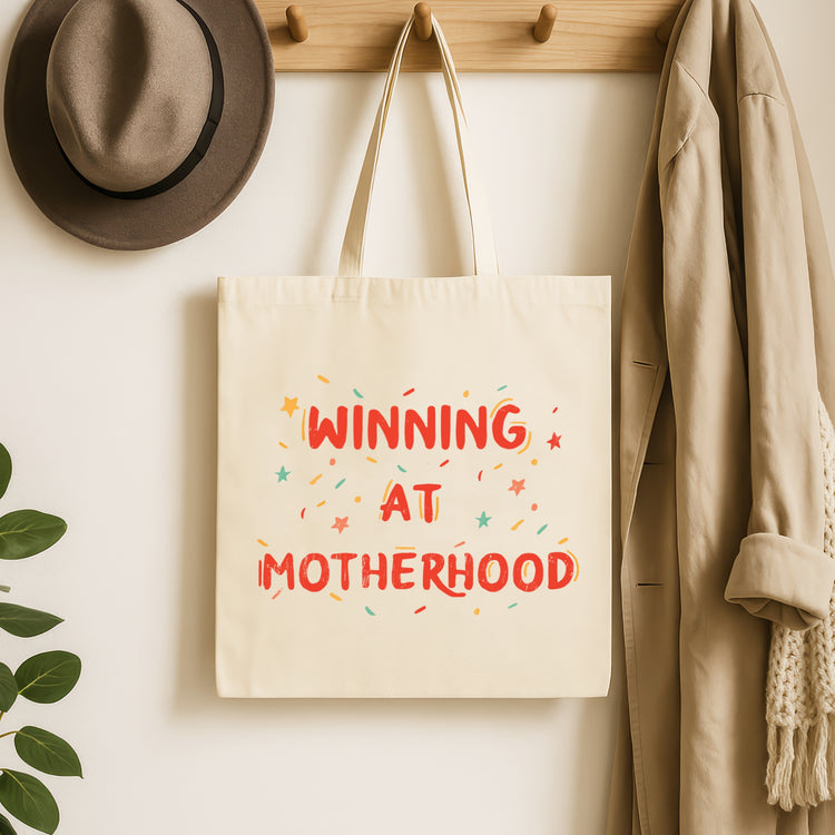 Winning at Motherhood - Stylish & Sturdy Tote Bag